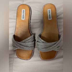 BRAND NEW Steve Madden Sparkle Sandals Size 8.5